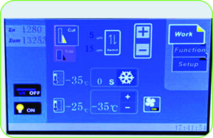 Semi Automatic Cryostat Microtome with Touch Screen - Motorized Feed Control