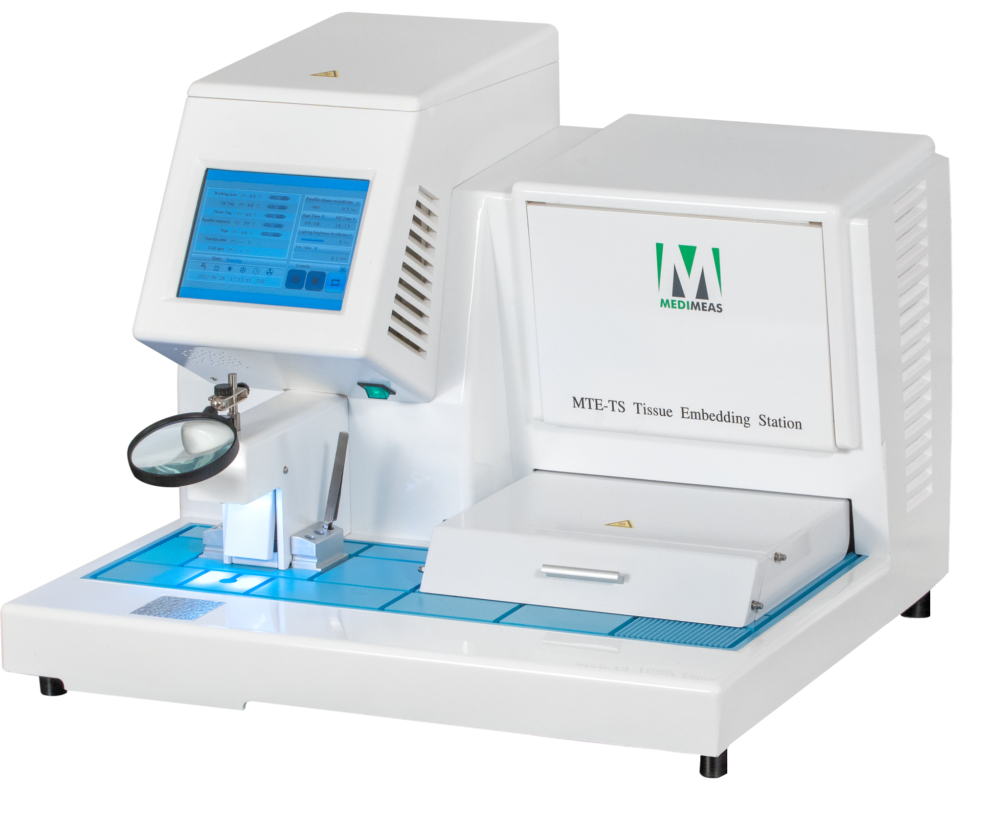 Tissue Embedding Station with touchscreen